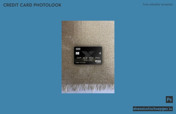 Vereinigtes Königreich, Halifax Bank, Visa Signature Card, Fotoansicht-Beispielvorschau